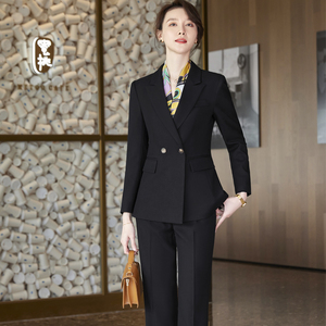 Trajes de Mujer Personalizados OEM, Blazers, Trajes y Chaquetas de Esmoquin para Mujer, Trajes Formales de Negocios para Mujer, Trajes de Pantalón para Mujer - Product Image 2
