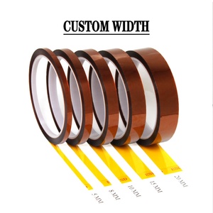 شريط لاصق سيليكون لطبقة البولي إيثيلين المقاوم للحرارة العالية 10 ^ 6 - 10 ^ 9 شريط بوليميد منخفض الاستاتيكي مقاوم للساكنة - Product Image 5