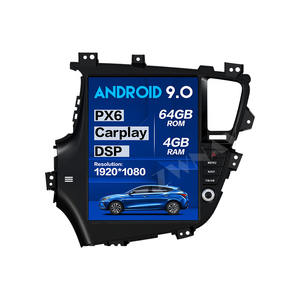 Lecteur multimédia de voiture Android 11.0 grand écran de Style Tesla pour KIA Optima K5 2010-2013 voiture GPS BT Audio Radio stéréo unité principale - Product Image 1