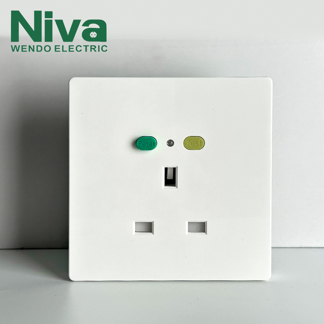 RCD Sockets 13A 10mA Universal Leakage Protection Safety 220v GFCI Receptacle Outlet Ground Fault Circuit Breaker Interrupter