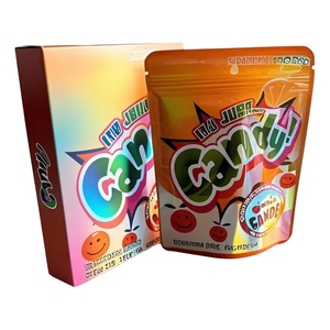 En stock : Des milliers de sacs Mylar anti-odeur de 3,5 g, sachets Mylar préformés de 3,5 g, sachets Doypack de 3,5 g pour fleurs et bonbons - Product Image 1