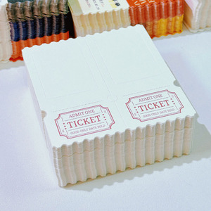 Boletos de Papel Culturales y Creativos Impresos por Ambas Caras, Decorativos para Conciertos, Eventos, Tarjetas de Regalo, Boleto VIP Kpop - Product Image 4
