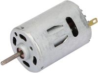 Motor Magnet Permanen DC HongYang 380 12V/24V/36V Kebisingan Rendah Torsi Tinggi 50W Panjang 38mm Sikat Mikro 12000RPM Rumah Pintar