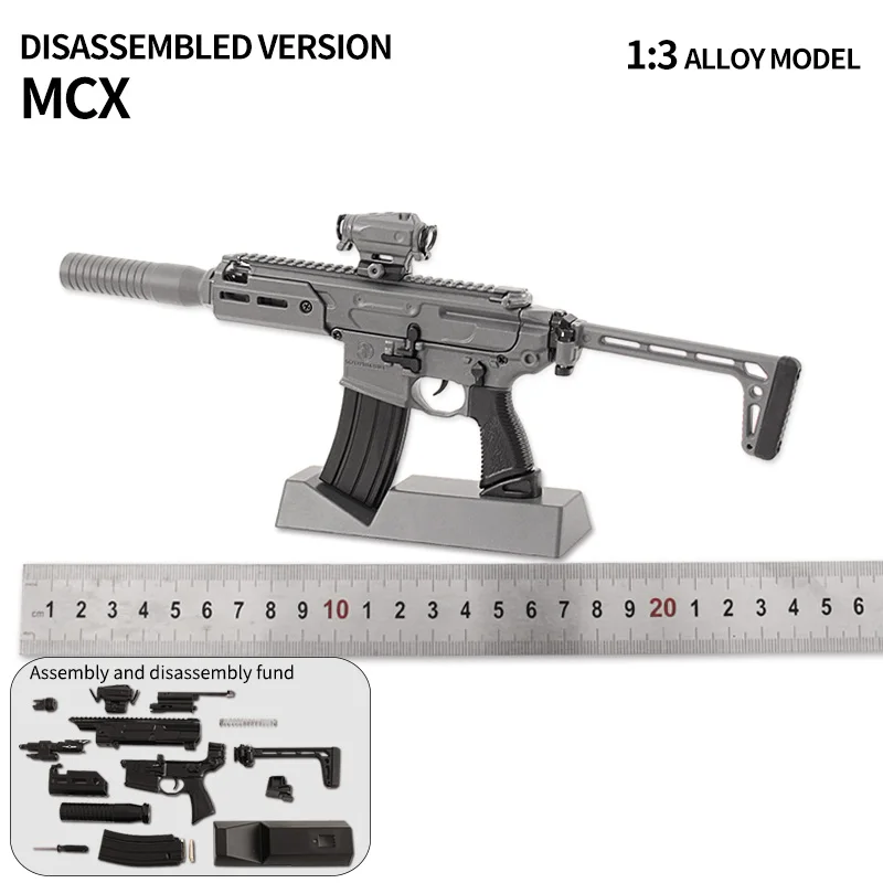 精巧1/3スケール　ミニチュア模型　SIG MCX Pre-owned GoatGuns Miniature SIG MCX Model Black 1:3 Scale