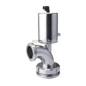 Stainless steel pneumatic tank bottom valve