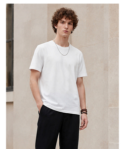 Custom Logo Printed Casual Crew Neck Short Sleeve T-<b>Shirt</b> 100% Cotton Breathable High Quality Multi-Color Regular Fit for <b>Men</b> - Product Image 5