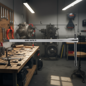 Llave de mango en T Wrag 280Tk/S de 280 mm de longitud, herramienta de precisión para uso mecánico - Product Image 3