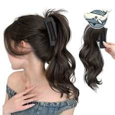 Wage Wave Perruques Tonger pour femmes Queues de cheval élégantes - Product Image 1