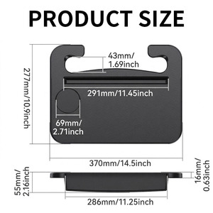 Nuevo 2026: Bandeja Multifuncional Universal 2 en 1 para Volante de Coche, Escritorio Portátil para Volante - Product Image 6