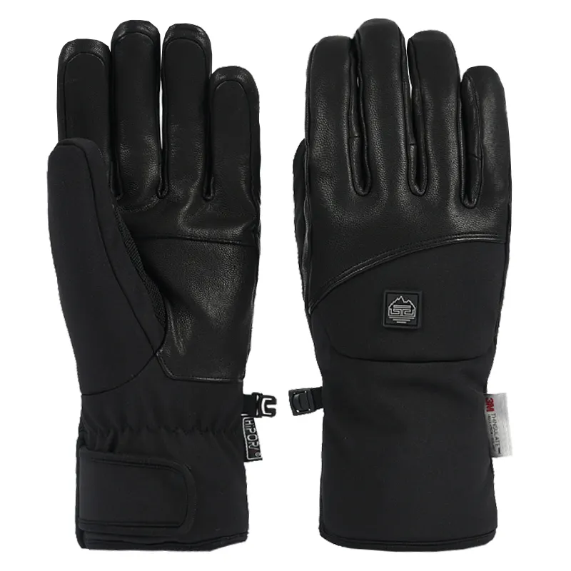 Classic Outdoor Full Finger Cycling Gloves Waterproof Other Sports Gloves Winter Leather Gloves Men High Quality