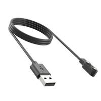 Câble de charge magnétique USB 2.0 LUONENG KW30 pour montre intelligente, avec connecteur Pogo Pin 2, gaine en PVC TPE, cuivre pur, vente en gros d'usine