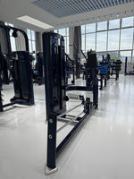 Appareil de musculation professionnel pour salle de sport, machine d'entraînement rotative du tronc, réglable, à charge par broches en acier, pour l'entraînement des pectoraux, des jambes et des bras
