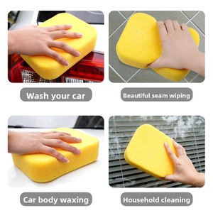 Éponge de lavage de voiture, outil d'entretien et de nettoyage automobile, éponge de nettoyage de joints ménagers, bloc d'éponge haute densité pour cirage, épaisseur 5 cm - Product Image 2