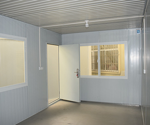 Portable Modular Detachable Container Home Mobile Office Cabin Made of Sandwich and Steel - Product Image 3