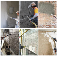 Nouveau pulvérisateur de mortier 711 Construction béton pulvérisation mortier pulvérisateur rendu Machine de pulvérisation