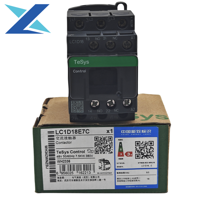 Schneider Brand New Original TeSys Deca Series Three-Pole Contactor Lc1D LC1D18E7C Ac Contactors