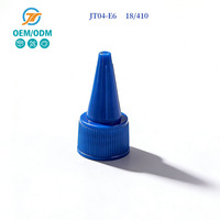 Bouchon de bouteille à visser bleu 18 mm 20 mm 24 mm 28 mm 18-410 20-410 24-410 28-410 Traitement de finition du goulot Bouchon de bec verseur