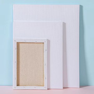 80x120cm Canvas Stretch Painting Board with <b>white</b> <b>Frame</b> 8x8 Pine Wood Natural Wood Material - Product Image 5