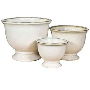 Pots à <span class=keywords><strong>fleurs</strong></span> ronds modernes <span class=keywords><strong>de</strong></span> haute qualité en céramique émaillée pour <span class=keywords><strong>plantes</strong></span> - Product Image 2