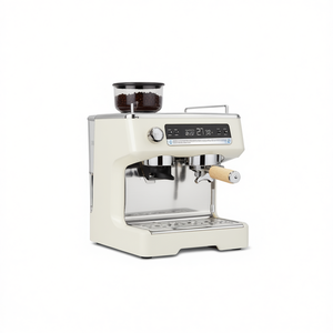 Cafetera Barsetto V1AP, Estilo Italiano, Semiautomática, Molinillo y Cafetera Espresso, Acero Inoxidable - Product Image 2