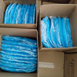 Gorros Desechables Antipolvo de Tela No Tejida, Redes <span class=keywords><strong>para</strong></span> el <span class=keywords><strong>Cabello</strong></span> Antiaceite <span class=keywords><strong>para</strong></span> Chefs, Cocina, Catering, Taller, Tamaños 17"-22", Multicolor - Product Image 4