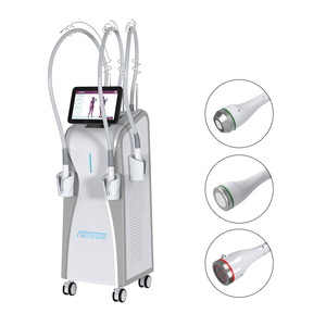 Vertical Multihandles Cryo RF Body Sculpting Machine Fat Loss Anti‑Cellulite Skin Rejuvenation <b>Red</b> <b>Light</b> Physical <b>Therapy</b> - Product Image 1