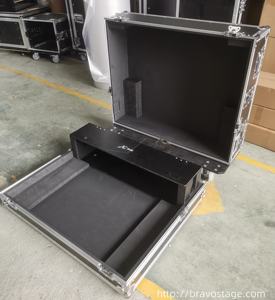 Flight Case <span class=keywords><strong>BRAVO</strong></span> avec niche et roues pour console Behringer X32 - Product Image 2
