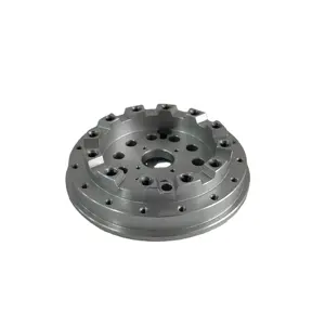 Tùy chỉnh chính xác dịch vụ gia công CNC cho thép không gỉ nhôm titan phay các bộ phận quay nhiều lỗ khoan mặt bích