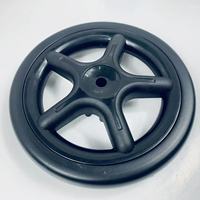 Roue en plastique EVA de 5,5 pouces pour poussette pour animaux handicapés et chariot pour animaux de compagnie