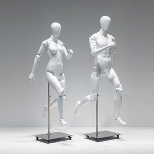 Hm03 nữ nam <span class=keywords><strong>Robot</strong></span> manikin khớp di chuyển có thể điều chỉnh con người mannequin - Product Image 2