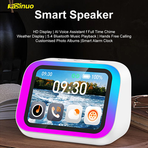 2025 KSN Tf26 <span class=keywords><strong>Altavoz</strong></span> inteligente Ai <span class=keywords><strong>Asistente</strong></span> de voz Papel tapiz personalizado Pantalla Led Reloj despertador de escritorio Bt Función de llamada <span class=keywords><strong>Altavoz</strong></span> - Product Image 4