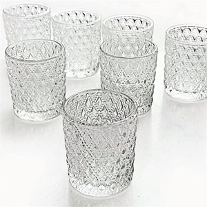 Offre Spéciale – Bougeoirs en Verre Transparent Brillant de Luxe pour la Saint-Valentin – Élégants Supports pour Bougies Chauffe-Plat - Product Image 1
