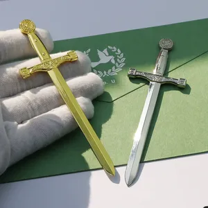 Bán buôn kim loại thư mở Templar thanh kiếm thư mở dao găm thư mở - Product Image 3