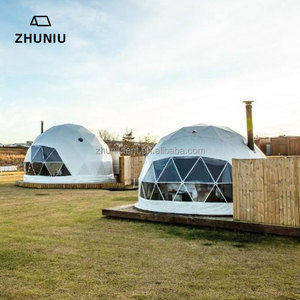 Kit de Carpa Domo Geodésica Moderna de Lujo de 7m con Material de PVC, Diseño Impermeable para las Cuatro Estaciones, para Hotel/Resort, Glamping, Casa Prefabricada Z - Product Image 4