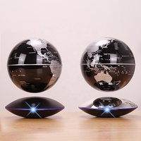 Globos Terráqueos Magnéticos Levitantes Giratorios Educativos para Mesa, Regalos Decorativos Geométricos al por Mayor
