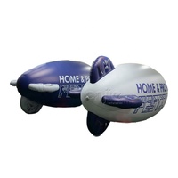 Avion télécommandé gonflable en PVC, décoration publicitaire, ballon géant volant, dirigeable