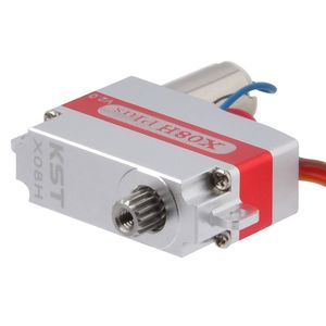Motor sin Núcleo KST X08H Plus V2.0 DC7.4V 5.3Kgf.cm 0.09seg 9.5g 8mm con Terminales Horizontales de Aleación de Aluminio para Planeadores RC, Gran Venta - Product Image 4