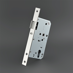 Serrure <span class=keywords><strong>de</strong></span> <span class=keywords><strong>porte</strong></span> <span class=keywords><strong>de</strong></span> classe européenne ignifugée 55/60 mm EN12209 en acier inoxydable SS304, serrure à mortaise pour école et <span class=keywords><strong>porte</strong></span> publique - Product Image 2