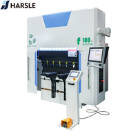 Presse plieuse hydraulique CNC HARSLE DA58TX haute précision synchronisée avec moteur électrique et pompe à roulement en acier au carbone