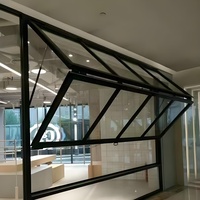 Ventana Plegable de Aluminio Personalizada con Tecnología Innovadora, Ventana Retráctil de Aluminio con Barandilla, Ventanas Plegables de Vidrio para Cafetería y Bar