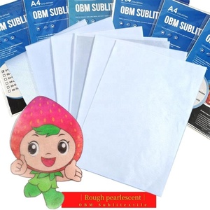 Película de transferencia sublimable al por mayor para insignias, <span class=keywords><strong>papel</strong></span> de sublimación duradero imprimible <span class=keywords><strong>OBM</strong></span> Sublitextile para camisetas de algodón oscuro - Product Image 2