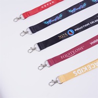 Lanières en polyester écologiques en gros avec logo personnalisé, porte-clés, certification OEM ODM, cadeaux promotionnels pour événements, perles courtes