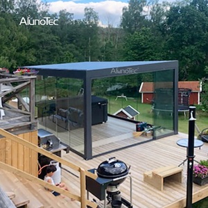 AlunoTec-puertas <span class=keywords><strong>de</strong></span> aluminio <span class=keywords><strong>para</strong></span> <span class=keywords><strong>exteriores</strong></span>, Patio, balcón, <span class=keywords><strong>puerta</strong></span> <span class=keywords><strong>de</strong></span> <span class=keywords><strong>vidrio</strong></span> deslizante Interior sin marco - Product Image 4