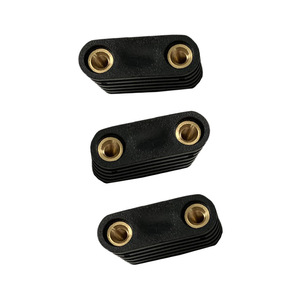 Inserts filetés métriques 25 mm en laiton, filetage grossier, droit, compatibles aluminium, usage industriel général - Product Image 3