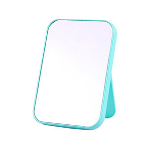 Single-sided vanity <b>mirror</b>, portable <b>mirror</b>, <b>tabletop</b> makeup <b>mirror</b>, simple folding portable princess <b>mirror</b>. - Product Image 5