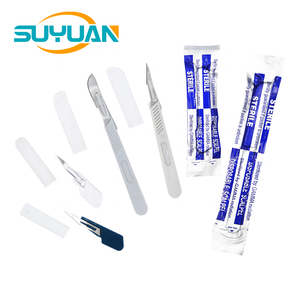 Scalpel stérile # 15C Outil de précision dermatologique certifié ISO pour l'excision de lésion pigmentée - Product Image 3