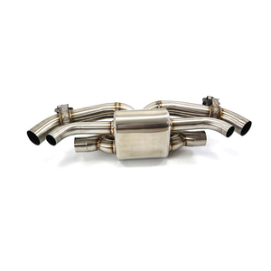 Sistema de Escape con Válvula Eléctrica de Acero Inoxidable SS304 para Porsche <span class=keywords><strong>911</strong></span> <span class=keywords><strong>992</strong></span> 3.0T 2019-2024, Silenciador de Alto Flujo y Rendimiento - Product Image 1