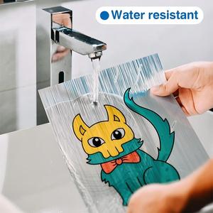 Inkjet PET Label Printing Platinum Brushed Silver Pet Label Sticker Suppliers PET Sticker Roll for Printable - Product Image 2