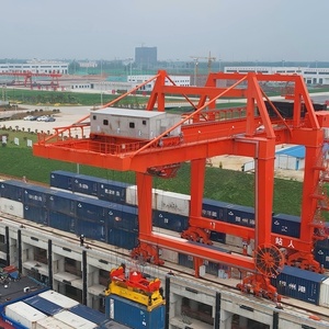 Berkualitas tinggi 50 Ton, 70 Ton, 80 Ton Rmg Rail-mount Gantry untuk halaman kontainer derek - Product Image 6