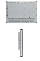 PC industriel tout-en-un à écran tactile de 15,6 18,5 21,5 pouces, IP65, PCAP, sans ventilateur, J6412 I5 I7, Linux, ordinateur Windows